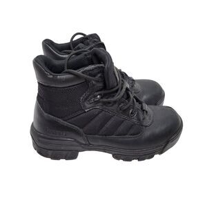 Vtg Bates Boots Womens Black Sz 5.5 Combat Military Hiking Utility Goth Gorpcore
